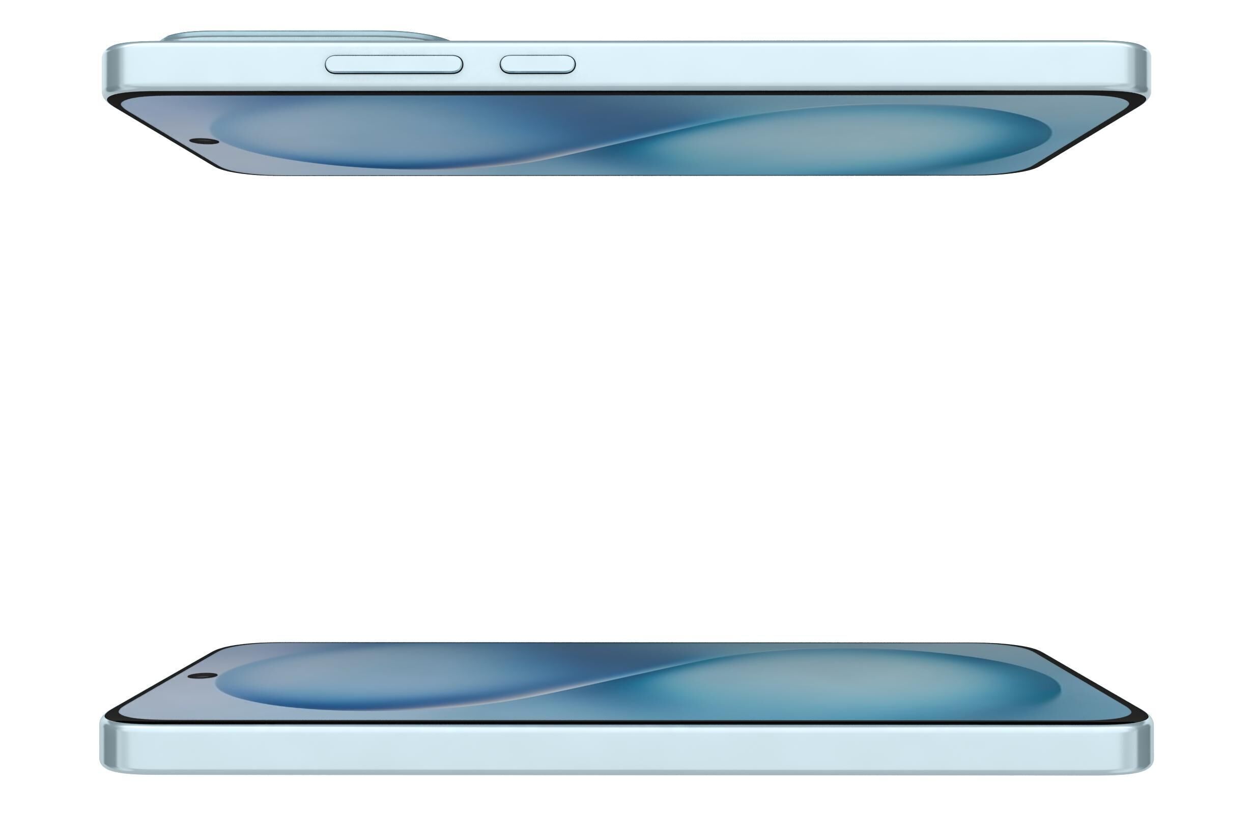 Vivo S30 Blue 3D model_9