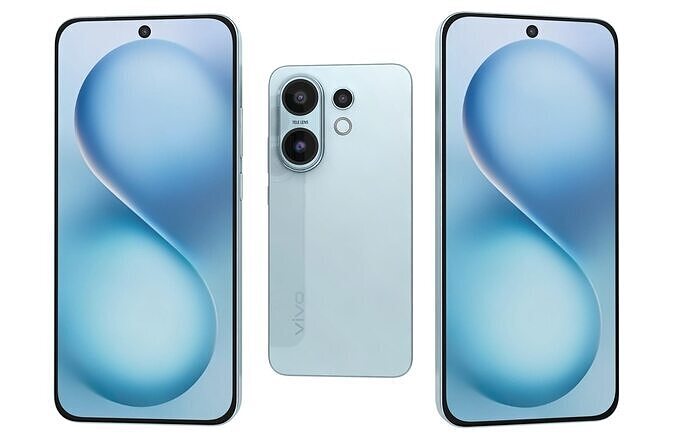 Vivo S30 Blue 3D model