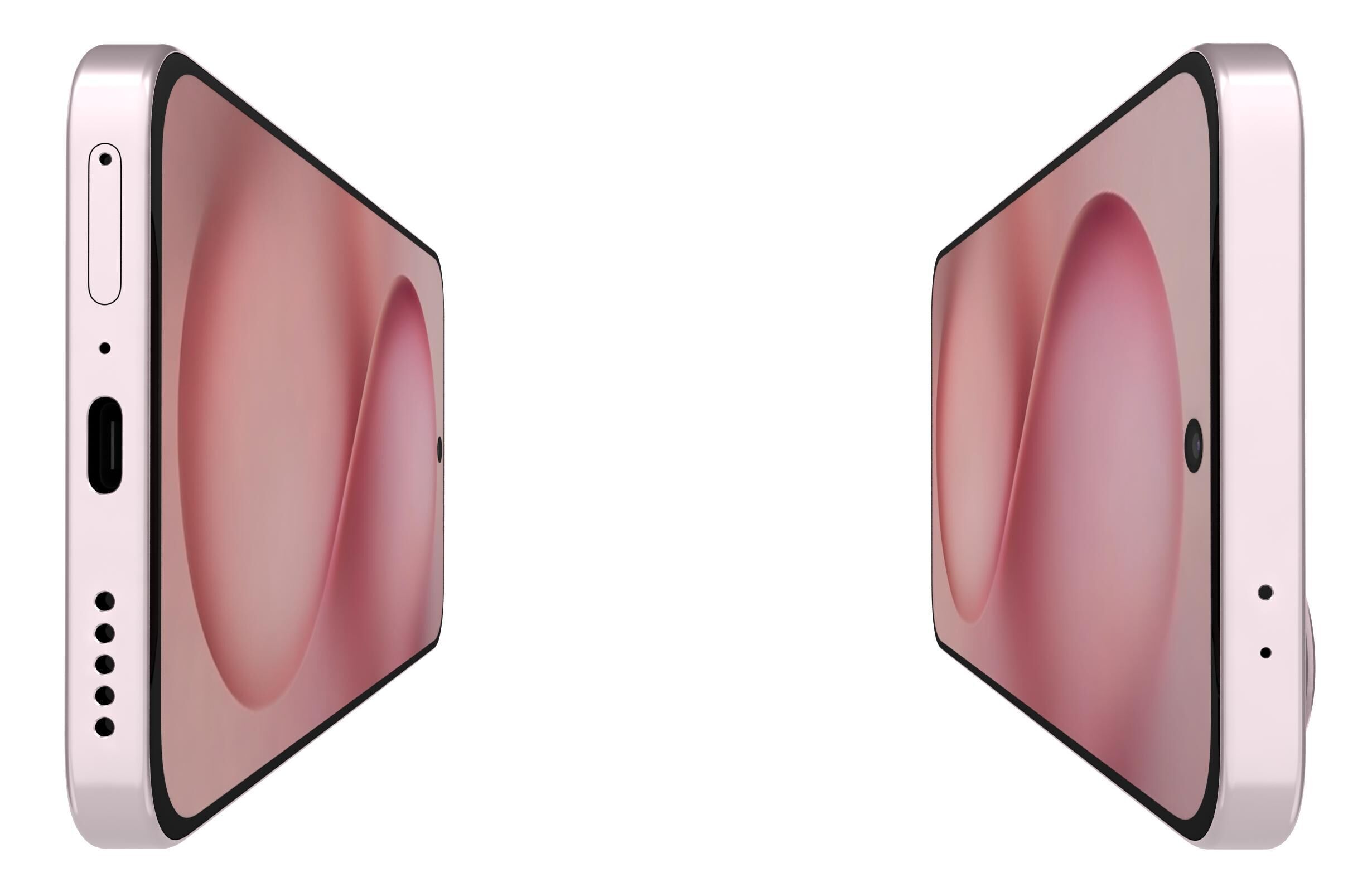 Vivo S30 Pink 3D model_8