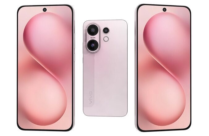 Vivo S30 Pink 3D model