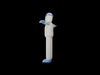 Stylized 3D Nurse Character in PPE - Cartoon Medical Worker 3D model_1