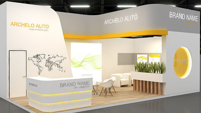 exhibition 3d 3D model