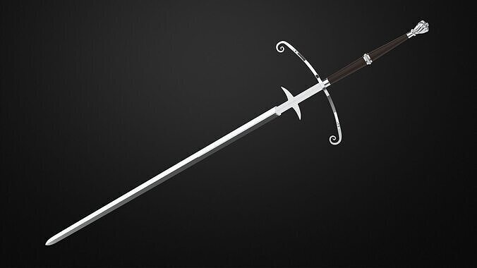 Weapons Encyclopedia 068 Zweihander 3D print model