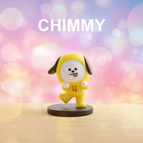 CHIMMY BT21 BTS 3D Printable Figure Cute Kpop Fan Toy 3D print model