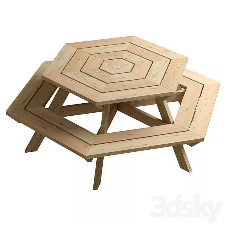 Garden Chairs 3D model