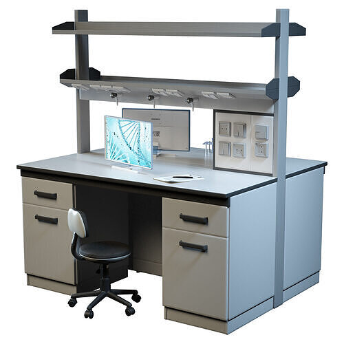  Laboratory Workplace 3 3D model