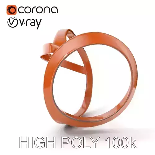 Dynamic Steel Ring Structure Model Pack