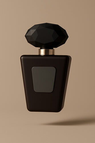 Luxury Perfume Bottle 3D Model Game  Print Ready Free 3D print model