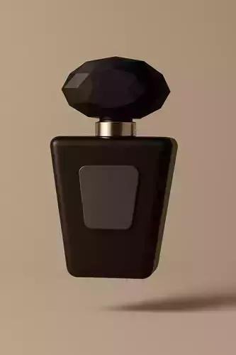 Luxury Perfume Bottle 3D Model Game  Print Ready 3D print model