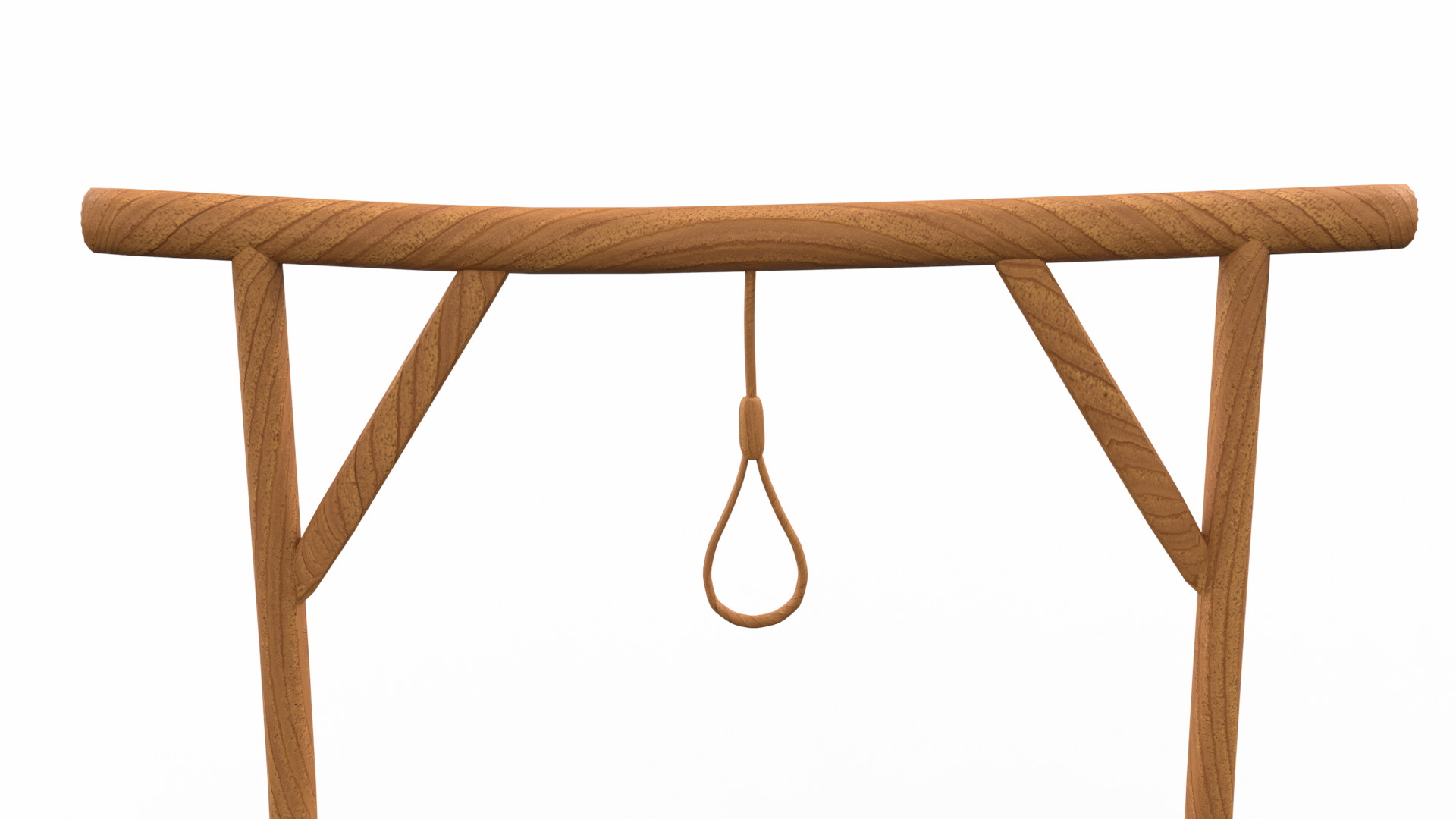 Gallow Low-poly 3D model_5