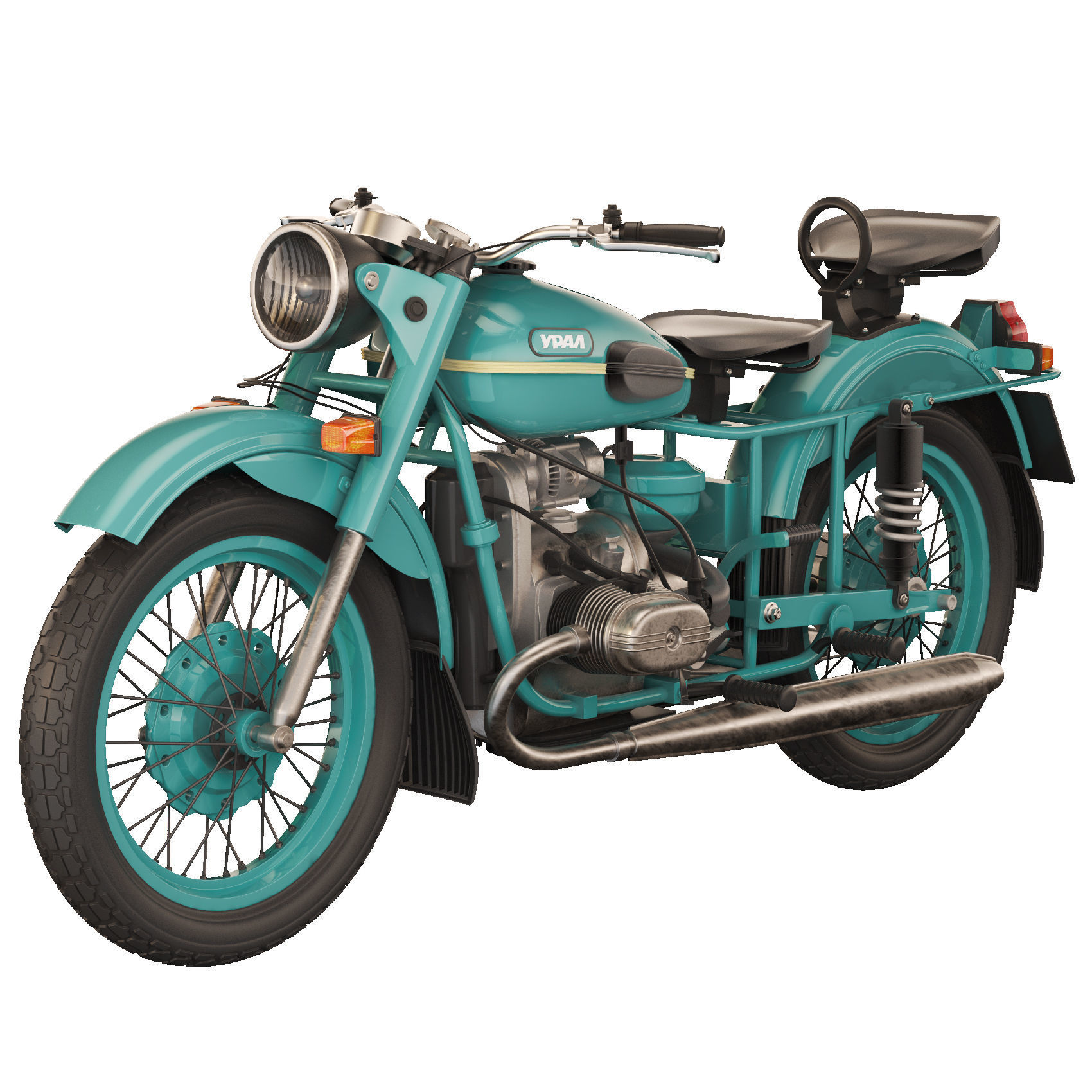 Ural M67-36 1976 3D model_2