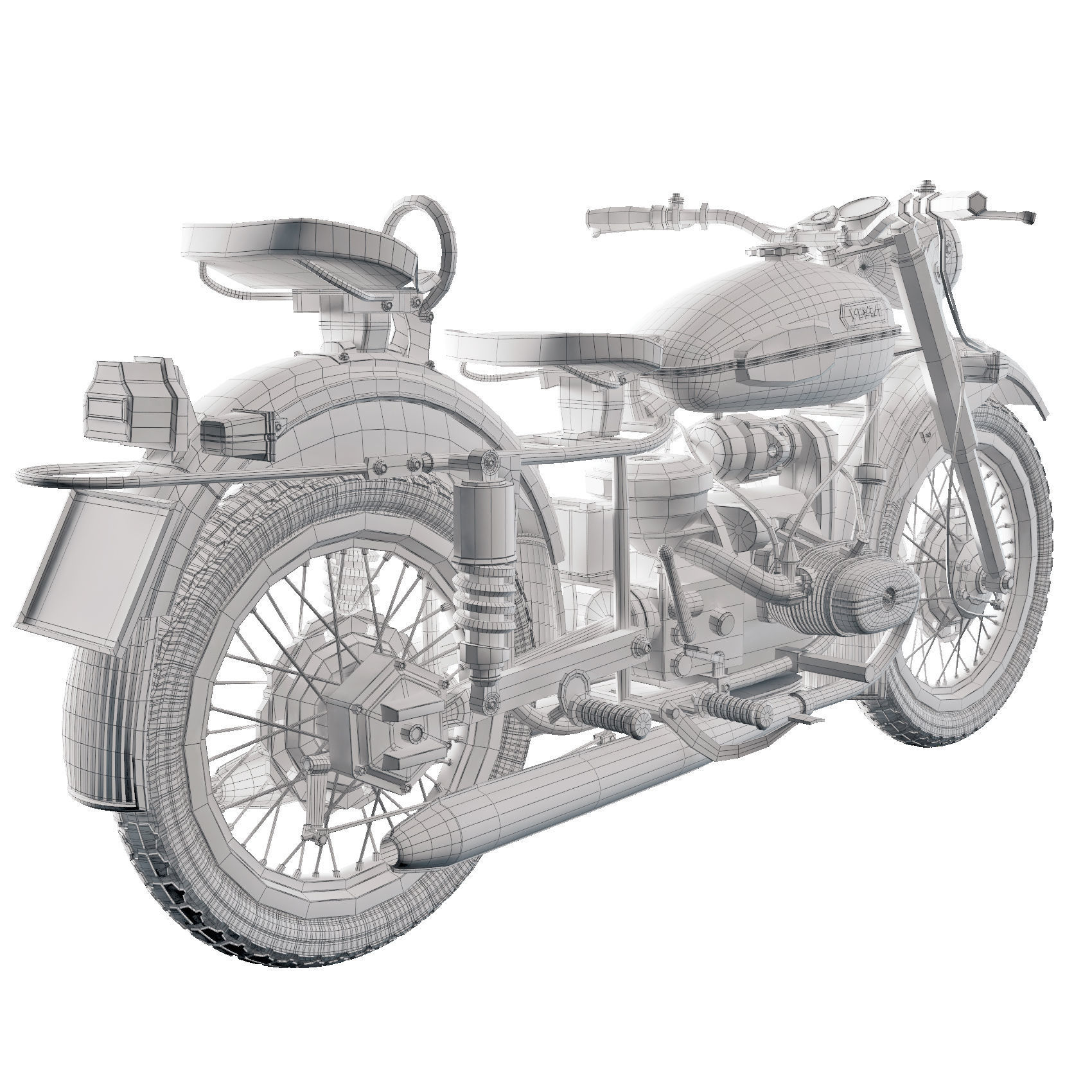 Ural M67-36 1976 3D model_11