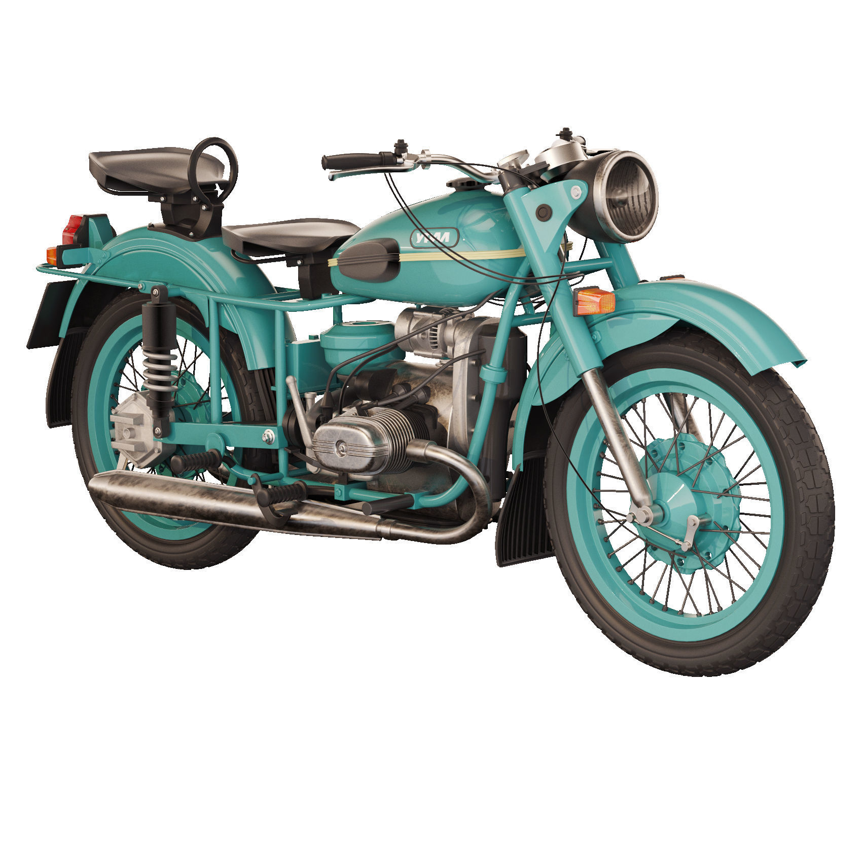 Ural M67-36 1976 3D model_9