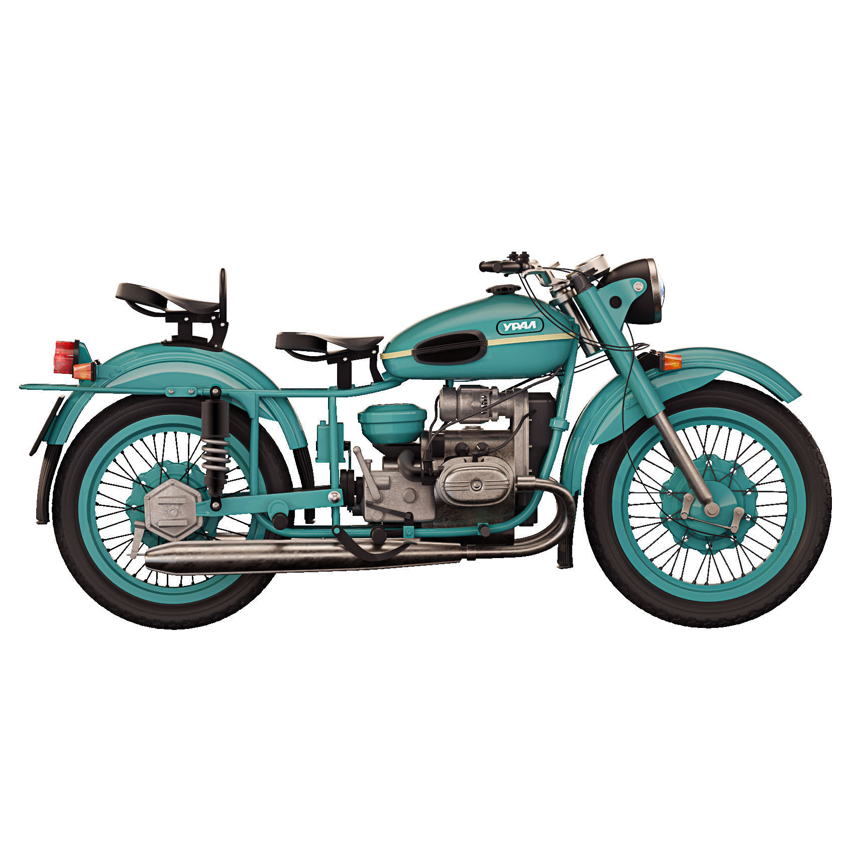 Ural M67-36 1976 3D model_8