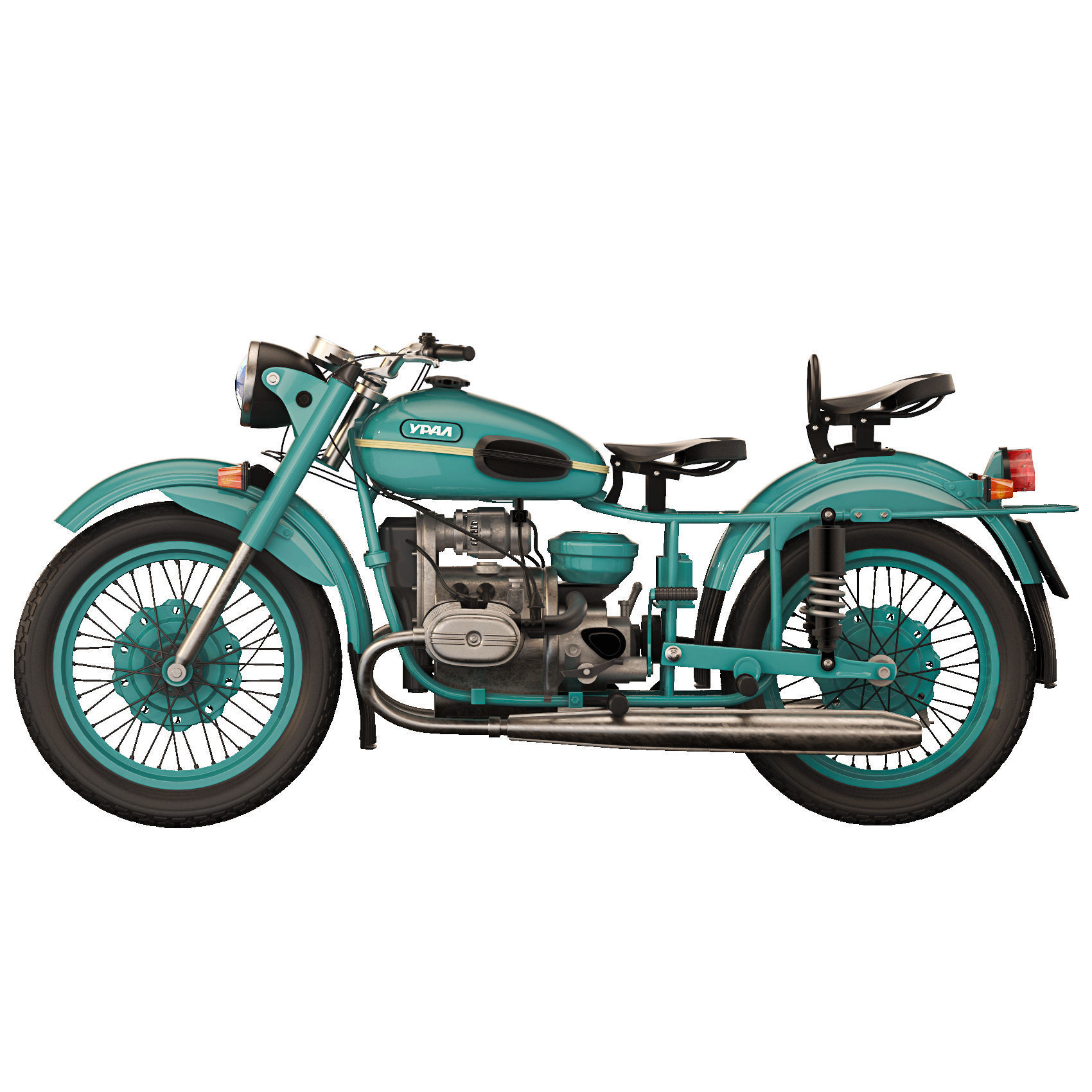 Ural M67-36 1976 3D model_4
