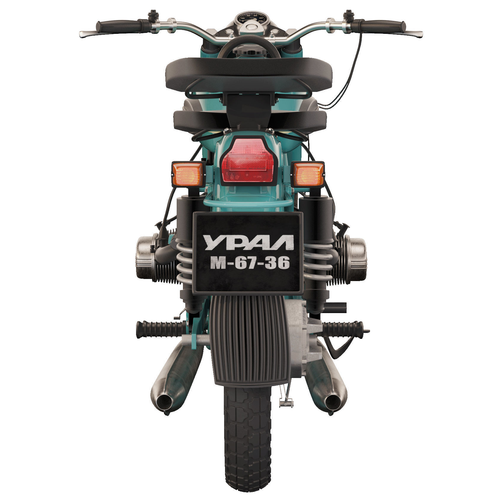 Ural M67-36 1976 3D model_6