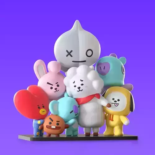 ⭐︎非売品⭐︎BTS BT21 メンバーシップ特典 キャラクターフィギュア BT21 メンバーシップ 特製フィギュア 非売品 BTS｜Yahoo!フリマ