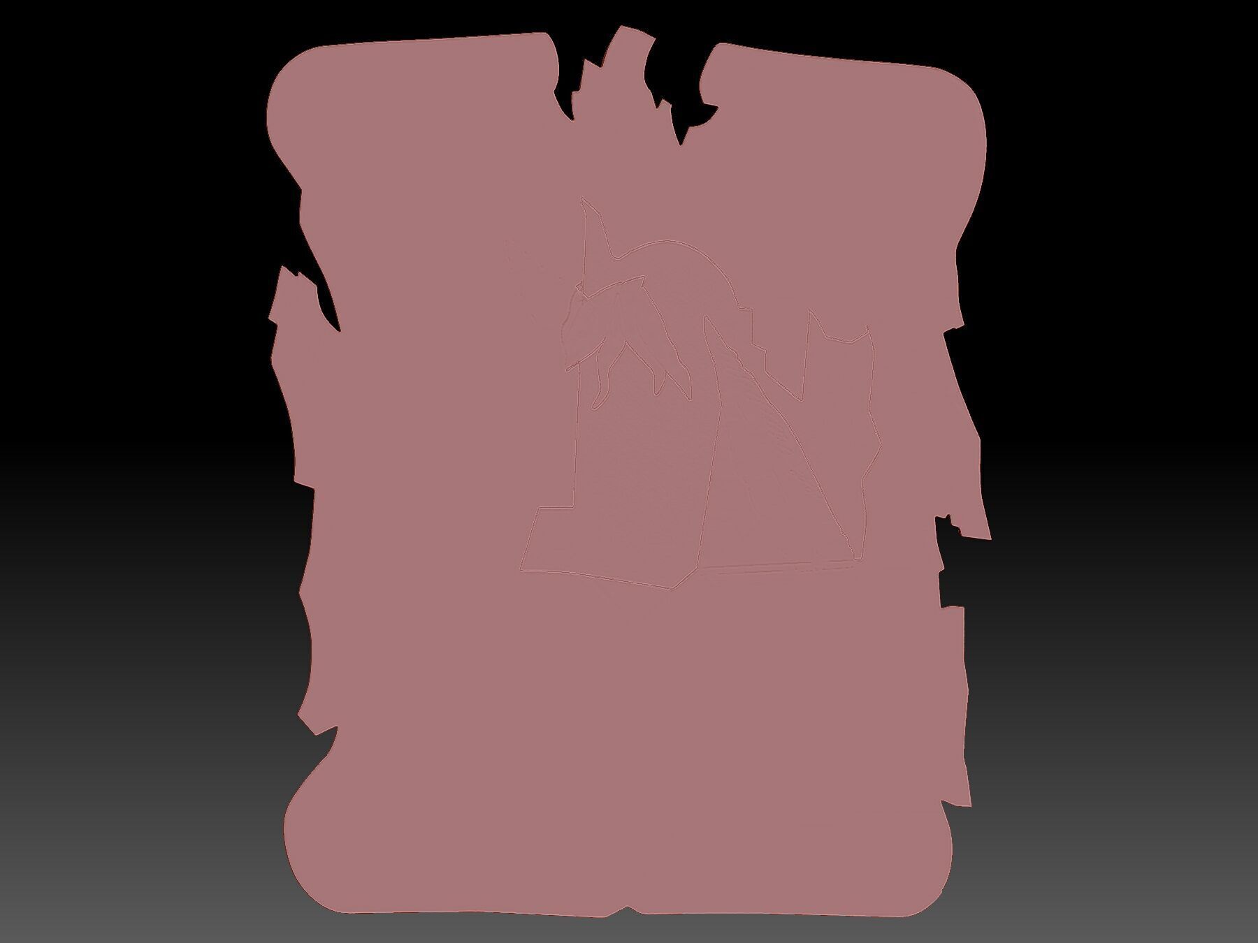 Horse 3D print model_2