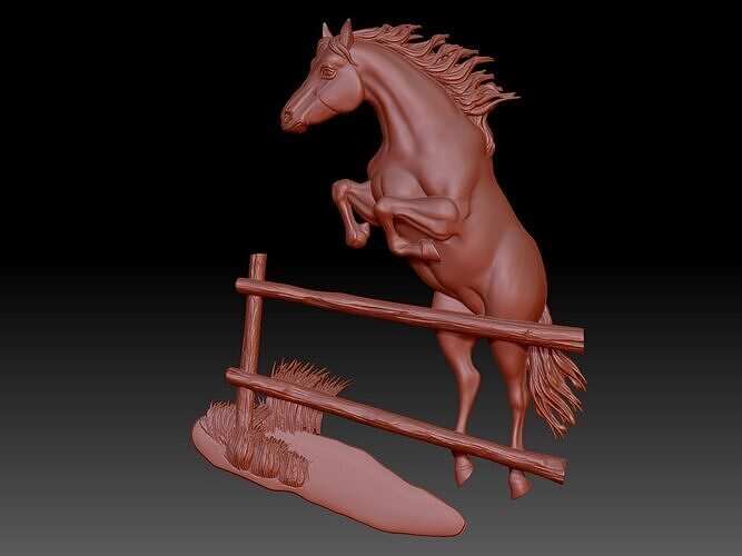 Horse 3D print model