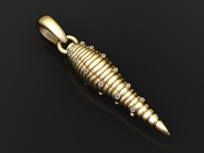 Charm Spiral  3D print model