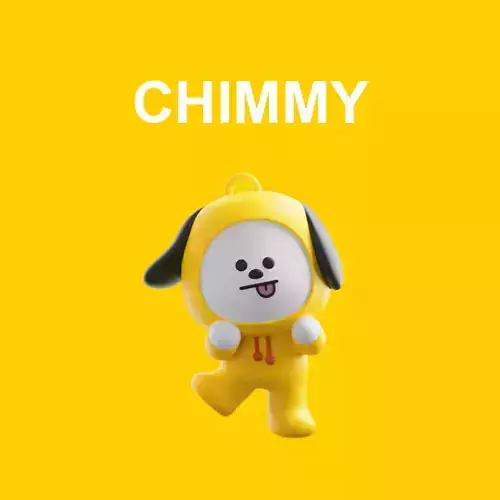 CHIMMY BT21 3D Printable Keychain BTS Jimin 3D print model