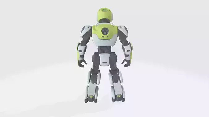 future robot v1 3D model