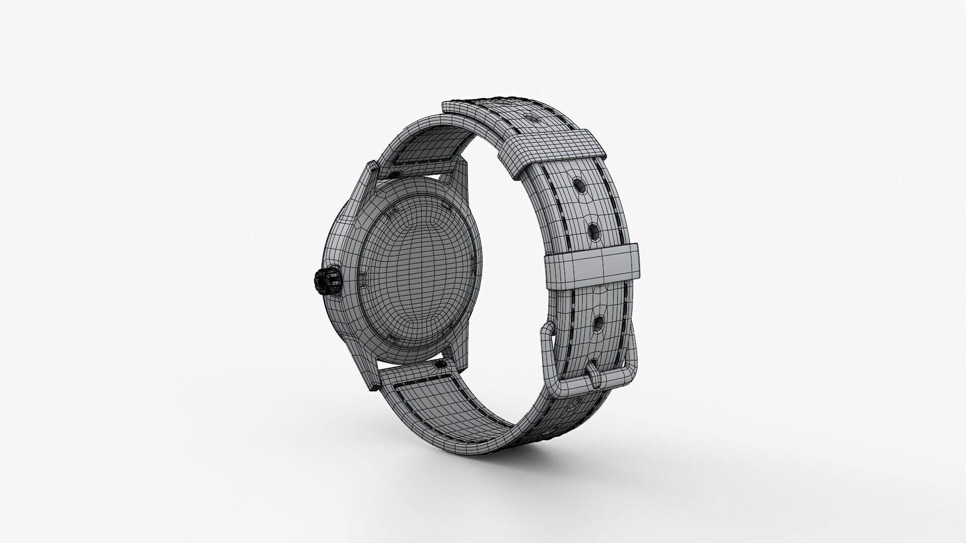 TRIWA HU39D SLATE WATCH 3D model_14