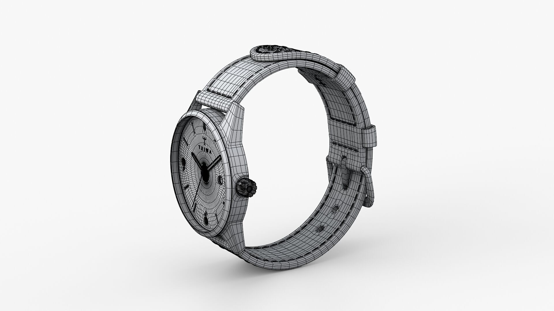 TRIWA HU39D SLATE WATCH 3D model_13