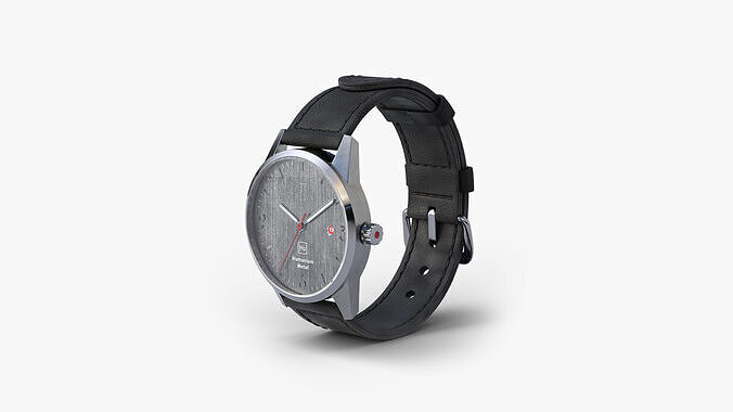 TRIWA HU39D SLATE WATCH 3D model