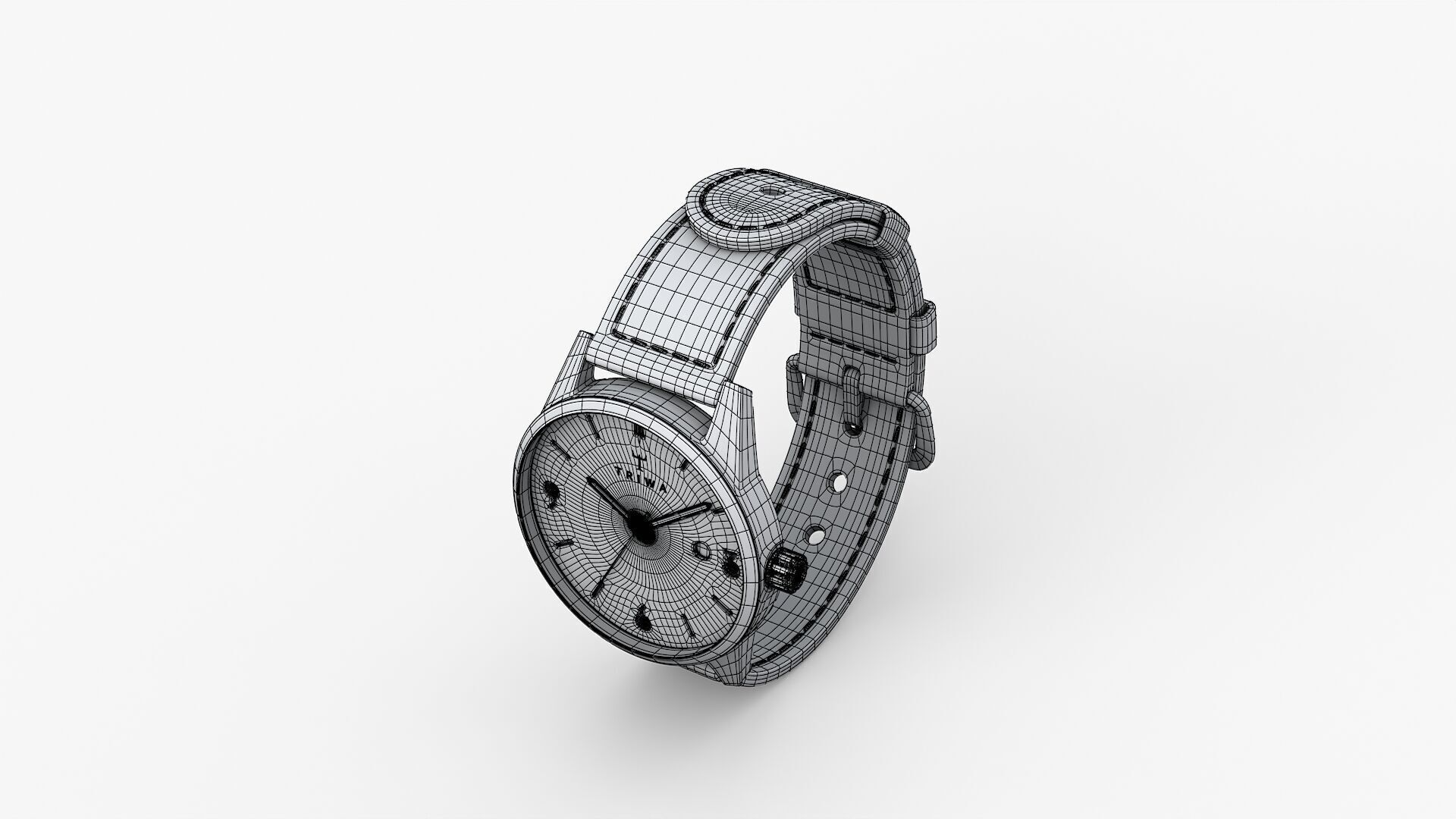TRIWA HU39D SLATE WATCH 3D model_18