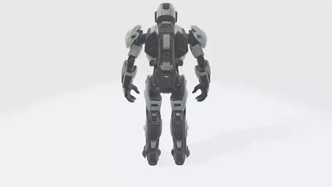 future robot v2 3D model