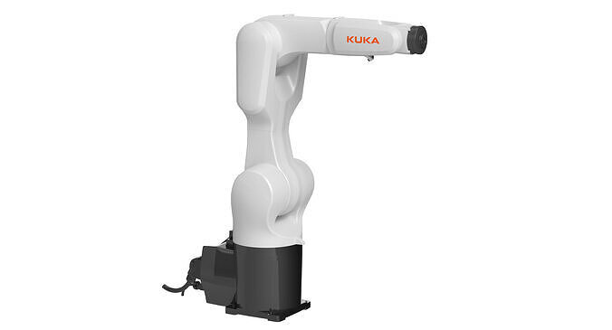 Kuka KR 10 R900-2 Industrial Robot 3D model