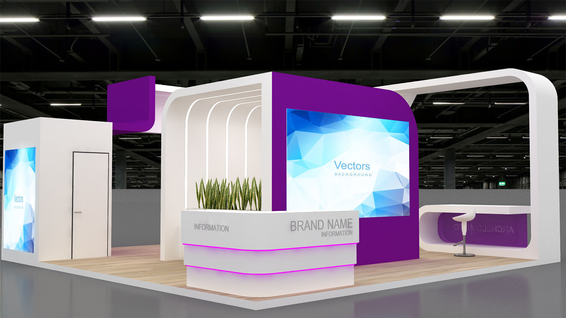 3d Exhibition 3D model_3