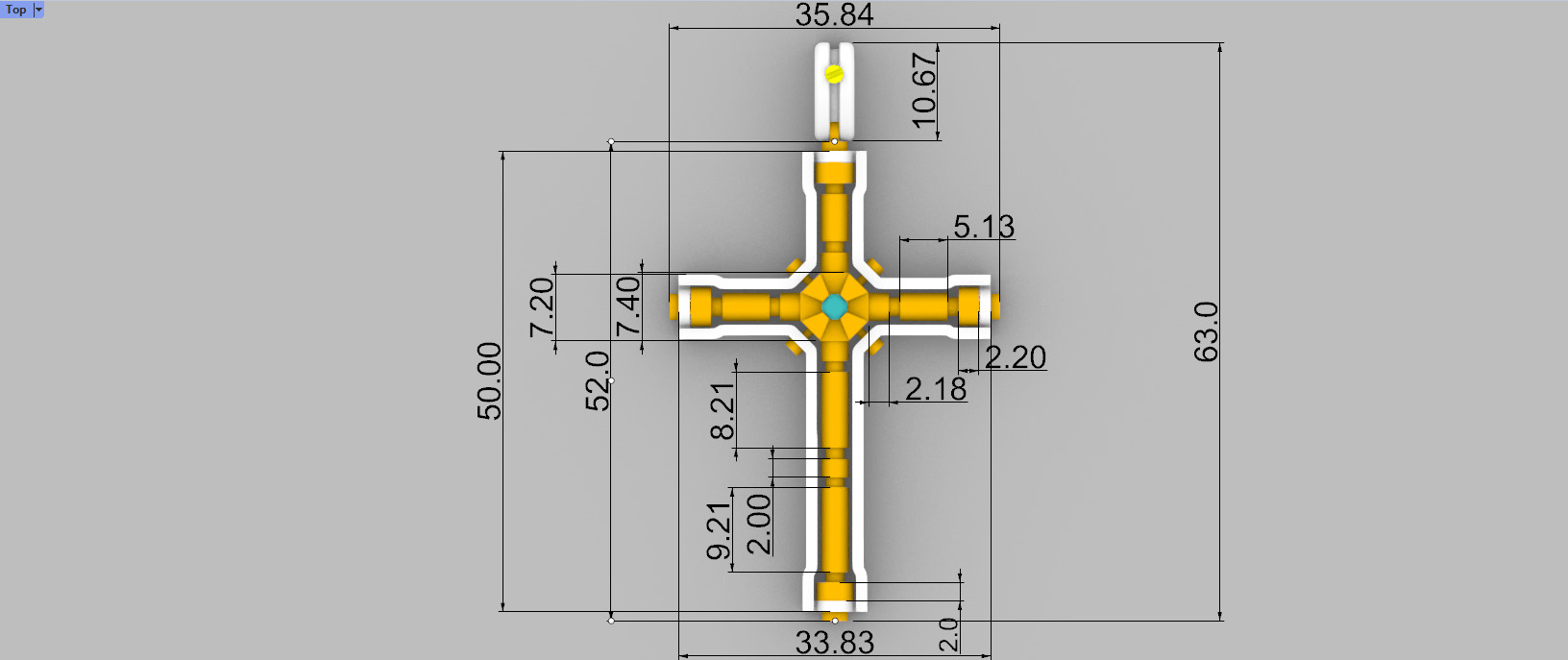 Diamond Cross 3D print model E 10 3D print model_25