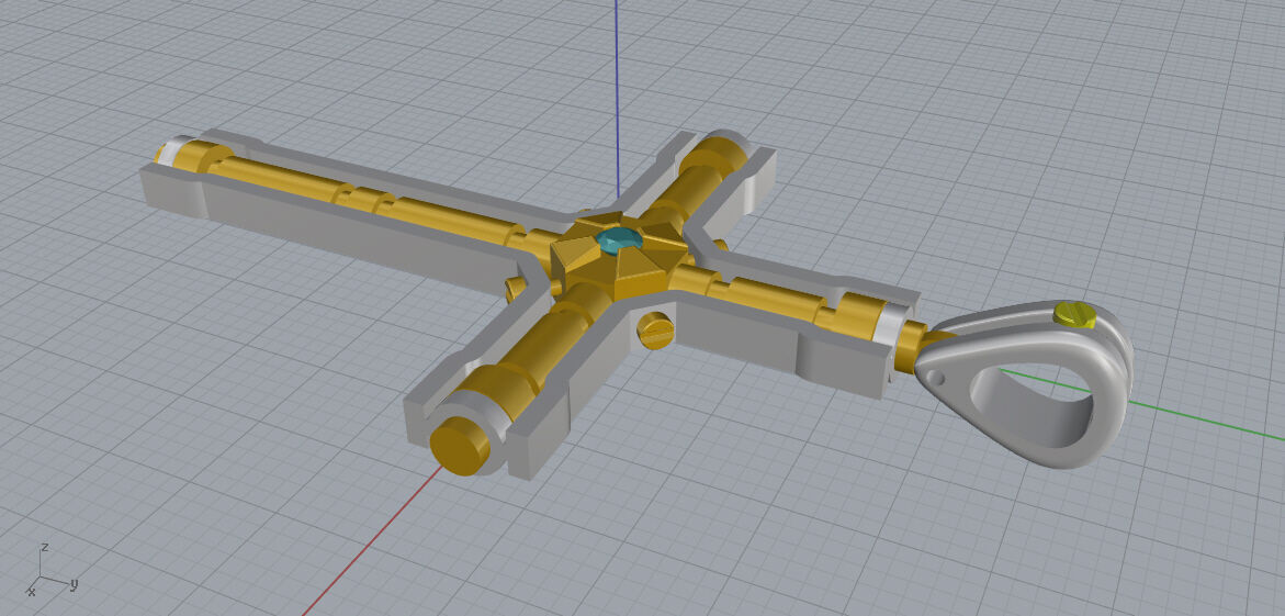 Diamond Cross 3D print model E 10 3D print model_31