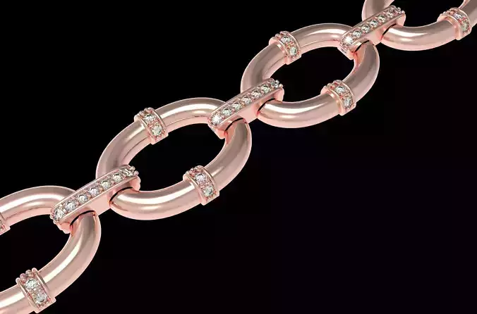 Oval Link Chain Bracelet