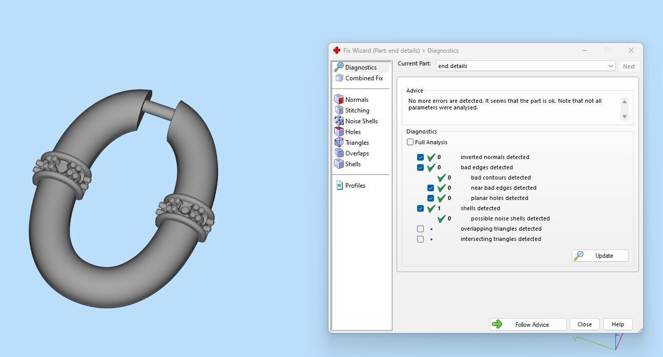 Oval Link Chain Bracelet 3D print model_17