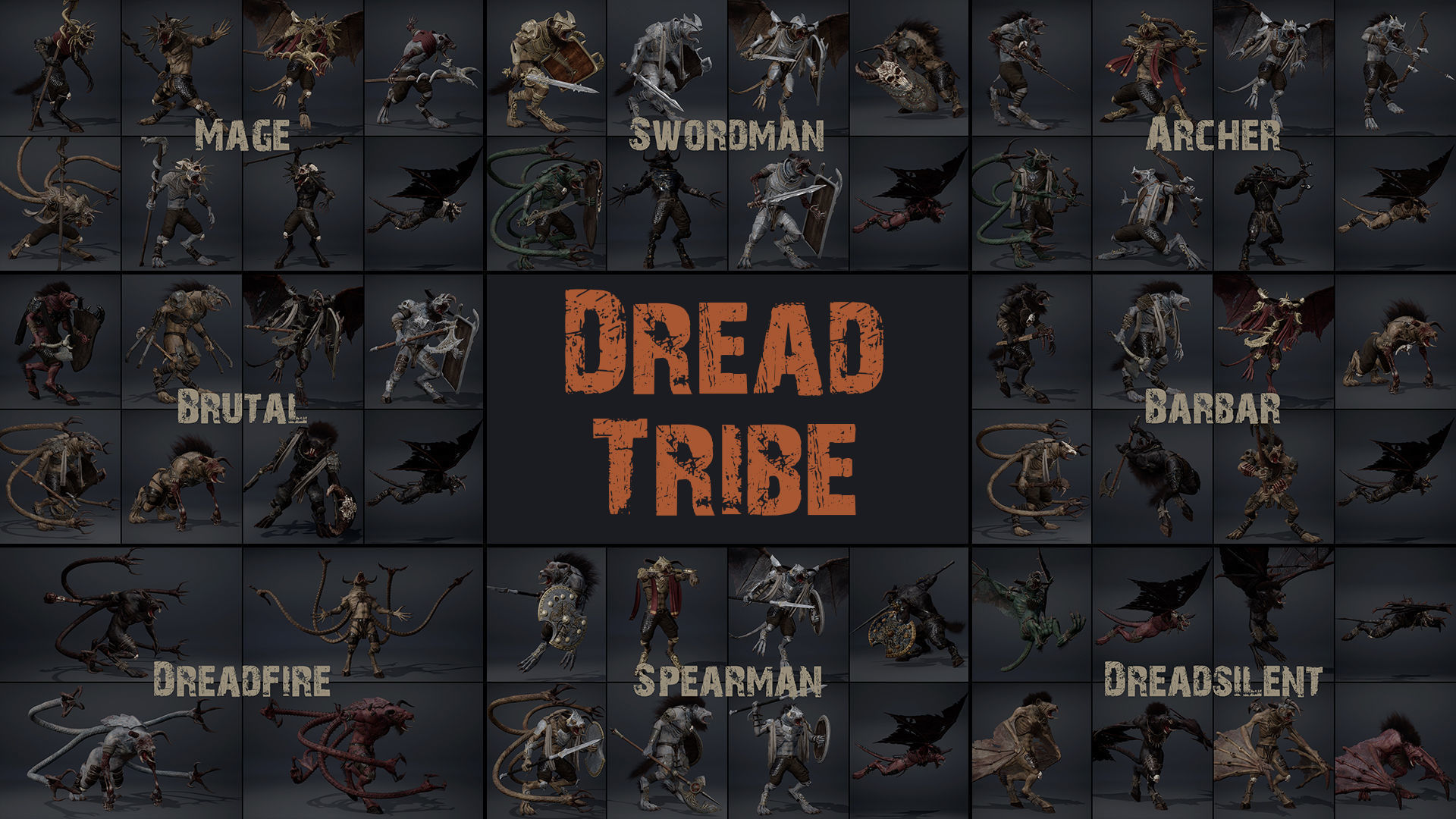 6 Tribes Bundle Part 2 3D Model Collection_63