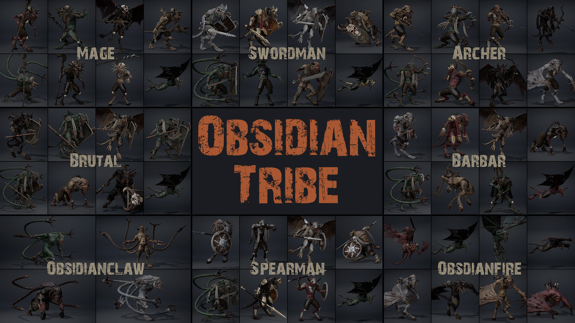 6 Tribes Bundle Part 2 3D Model Collection_67