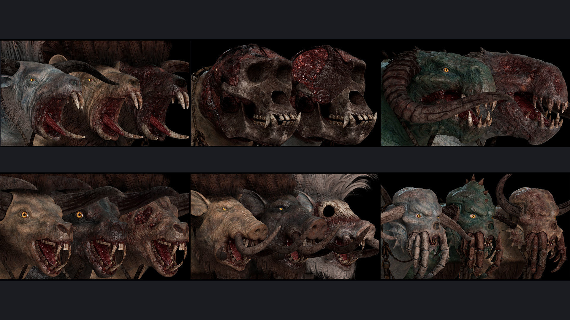 6 Tribes Bundle Part 2 3D Model Collection_61