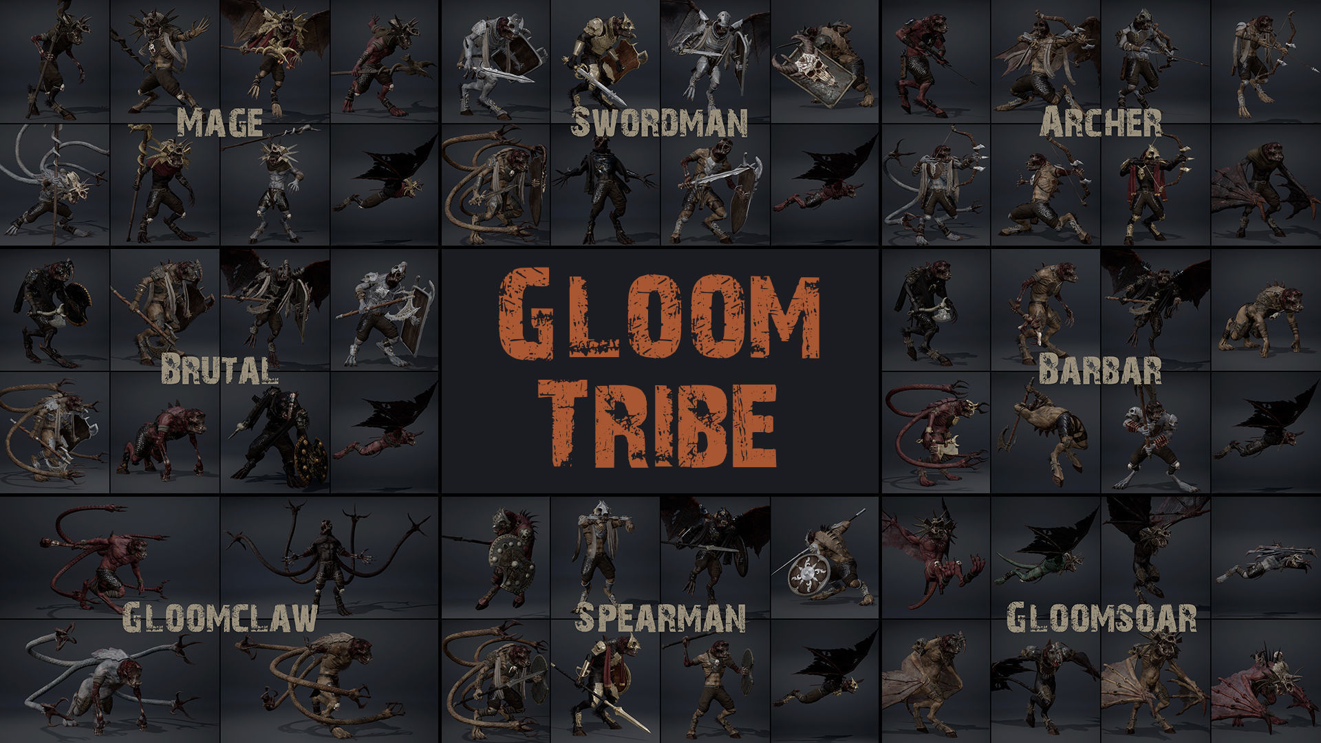 6 Tribes Bundle Part 2 3D Model Collection_66