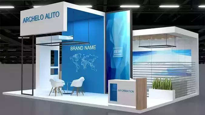 exhibition 3d booth