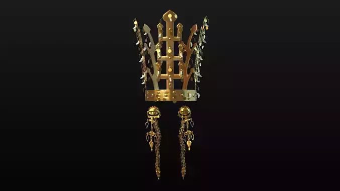 Silla golden crown relics