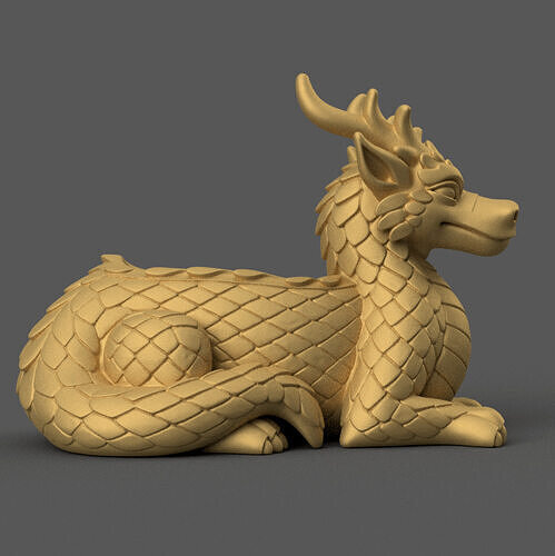 Dragon planter - urn - candy container - candle holder 3D print model