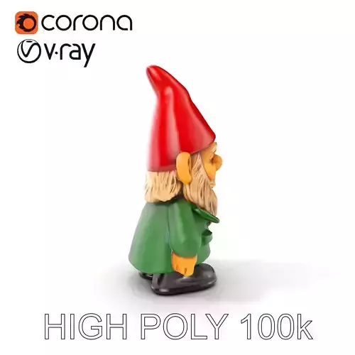 Garden Gnome Character D Model Pack