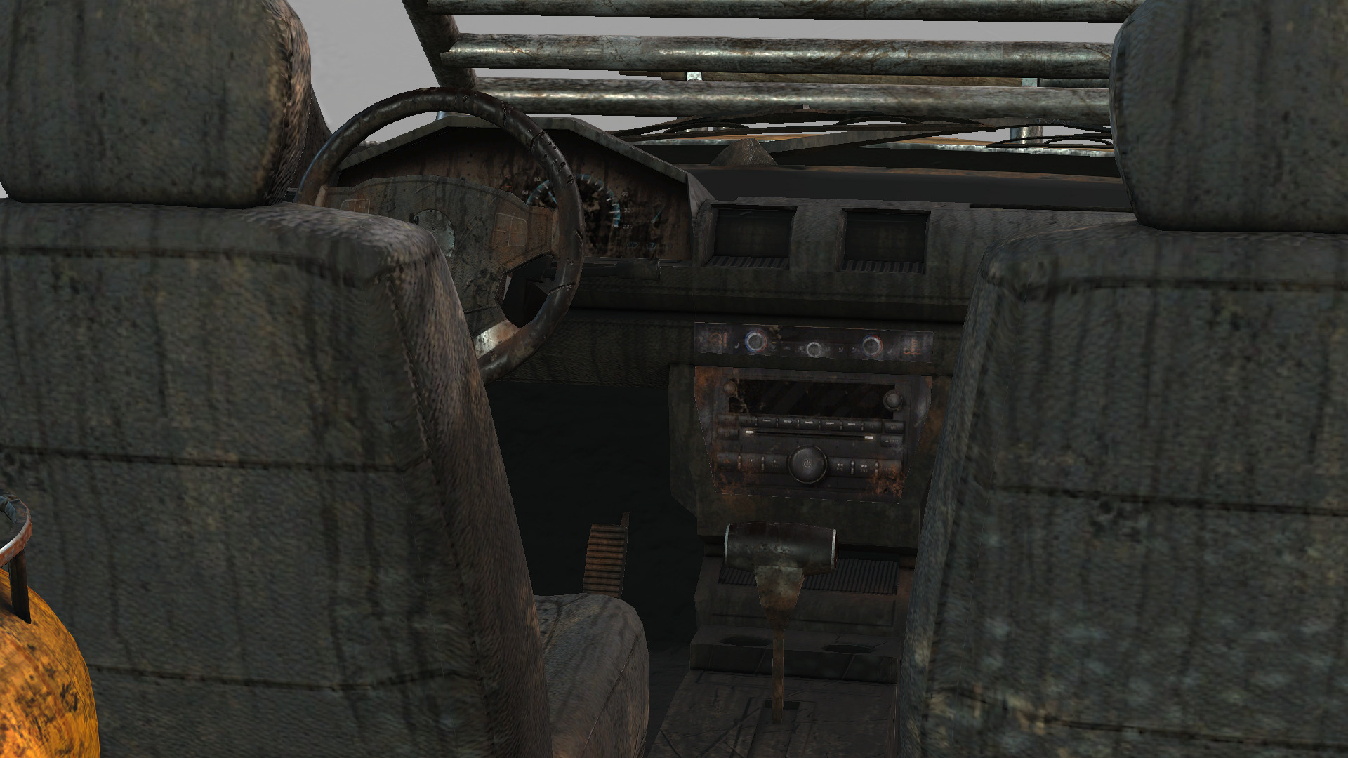 Doomsday SUV Low-poly 3D model_9