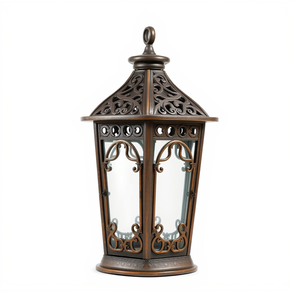 Ornate Vintage Lantern Model Pack Low-poly 3D model_2
