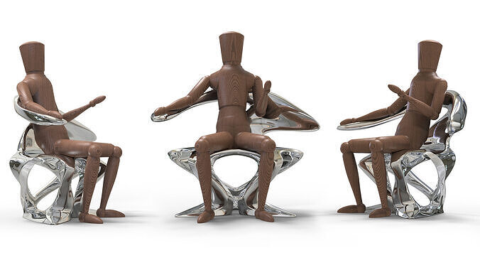 Metal Art Furniture 3D model