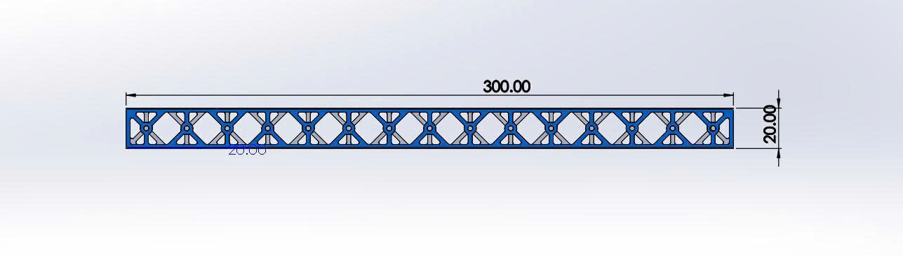 Light Aluminum X-Axis Rail Mount for 3D Printers 3D print model_2