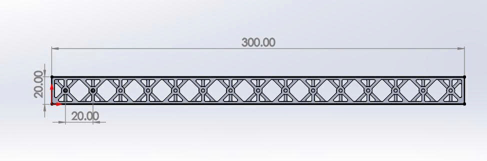 Light Aluminum X-Axis Rail Mount for 3D Printers 3D print model_4